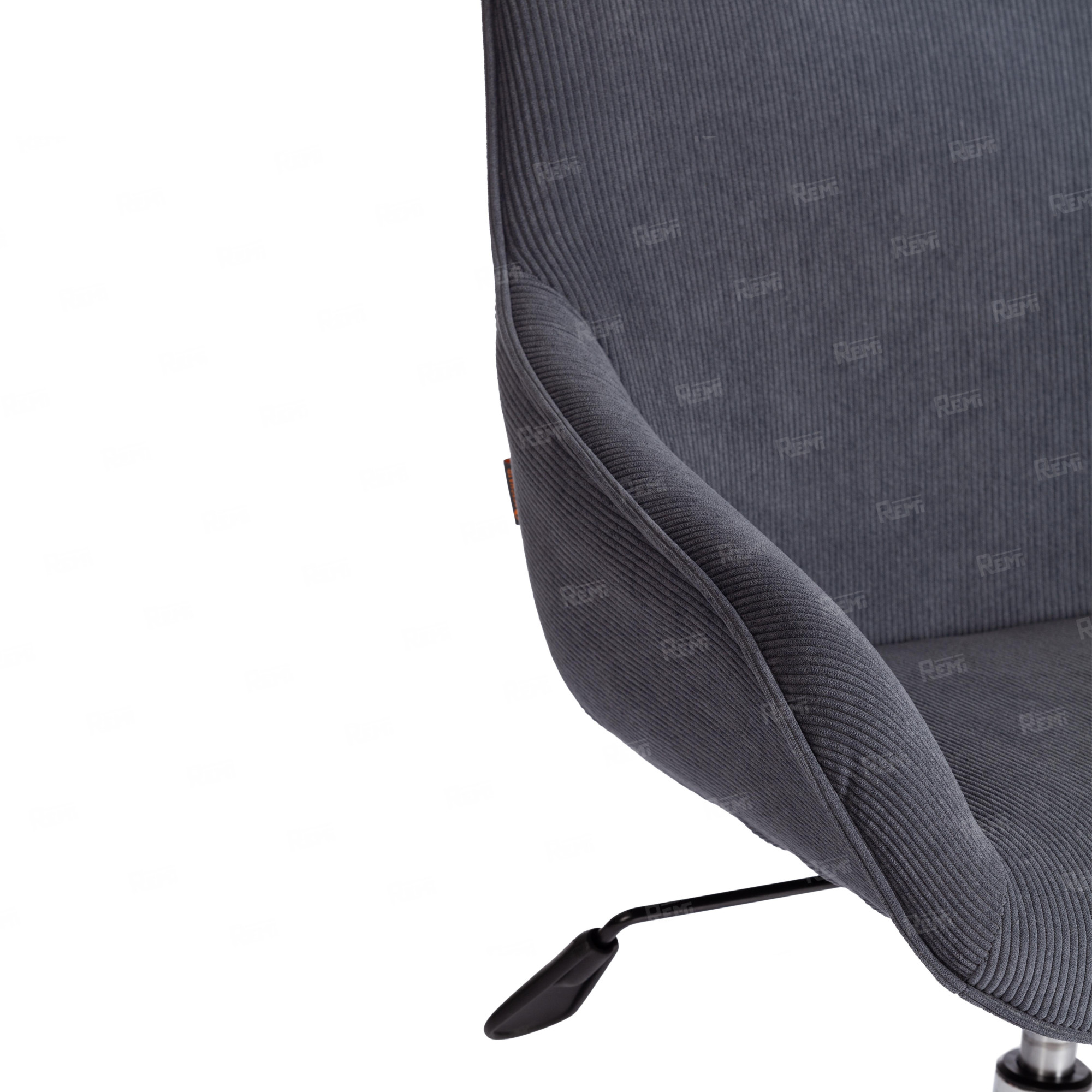 Кресло DUBLIN хром Графит/Графит, Вельвет (арт. 24322)