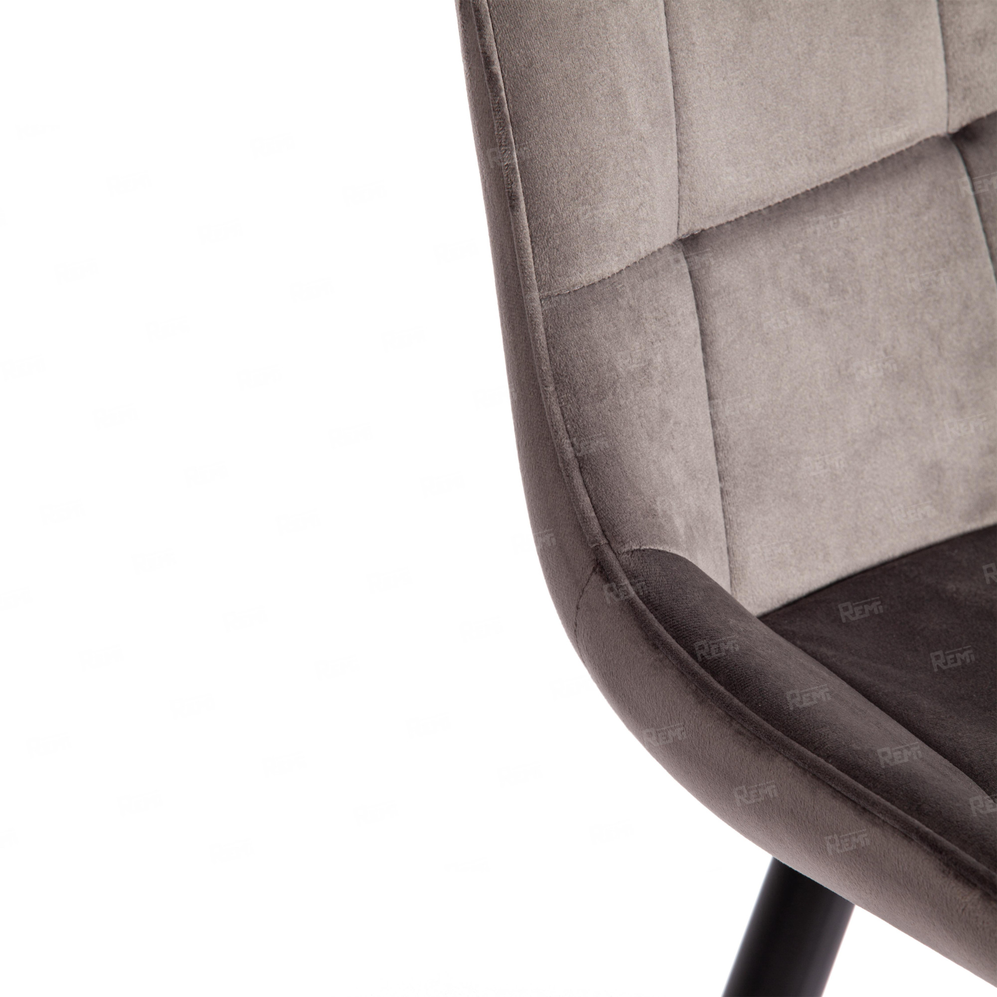 Стул ABRUZZO ( mod. 8060 ) Светло-серый/Светло-серый, Велюр (арт. 19602)