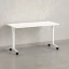 Стол складной, мобильный 800x700x750 RM011-8x7 Белый/Белый