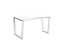 Стол угловой, U-опора, левый 1800x900/1200x750, RM051-18x9-12 Белый/Белый