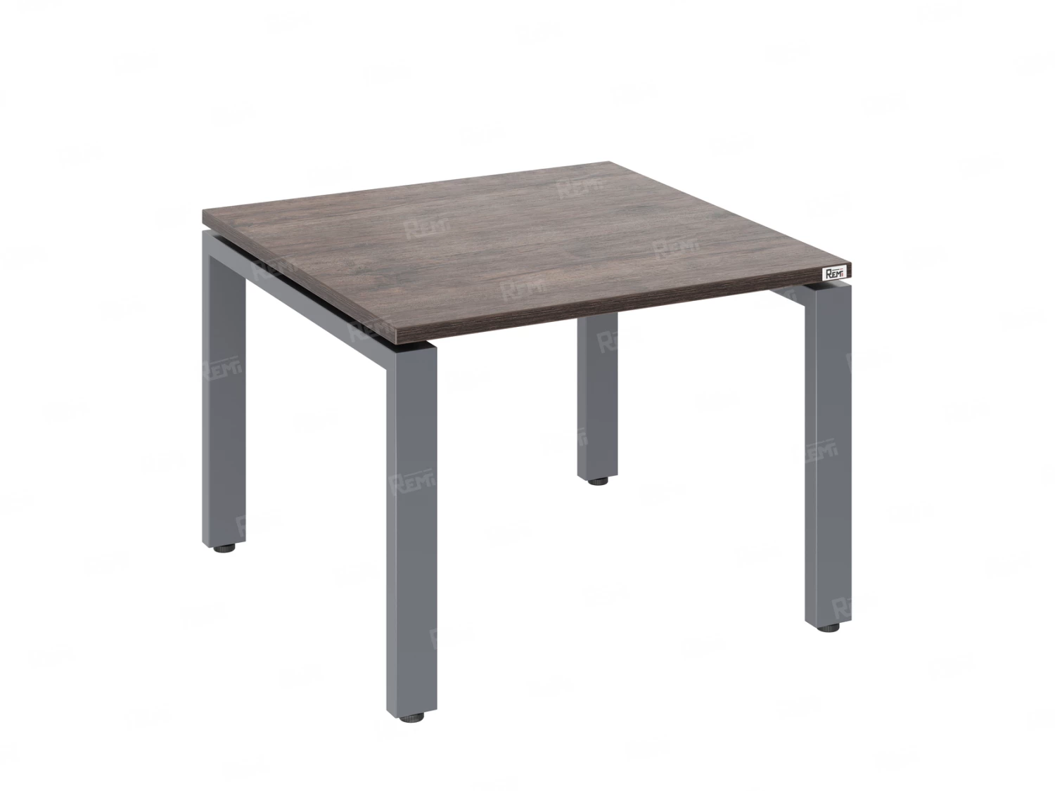 Журнальный стол с полкой 1200x800x550 RM183-12x8 Дуб Апрельский шоколад/Серый