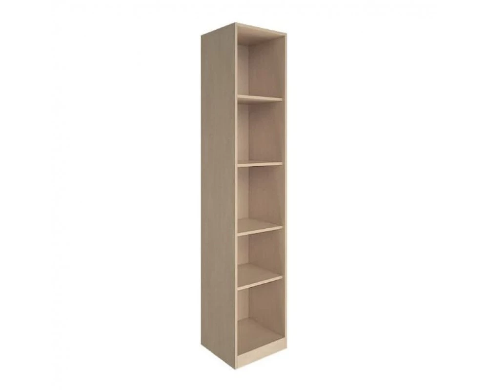 Шкаф узкий, RE142 З/С ХДФ 39,9x40x197 см Акация светлый/Акация светлый, Серия Еврова | Europe