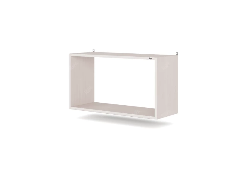 Настенная полка RLG064 73x28x41,2 Дуб Молочный, Серия ЛАЙТ | LIGHT