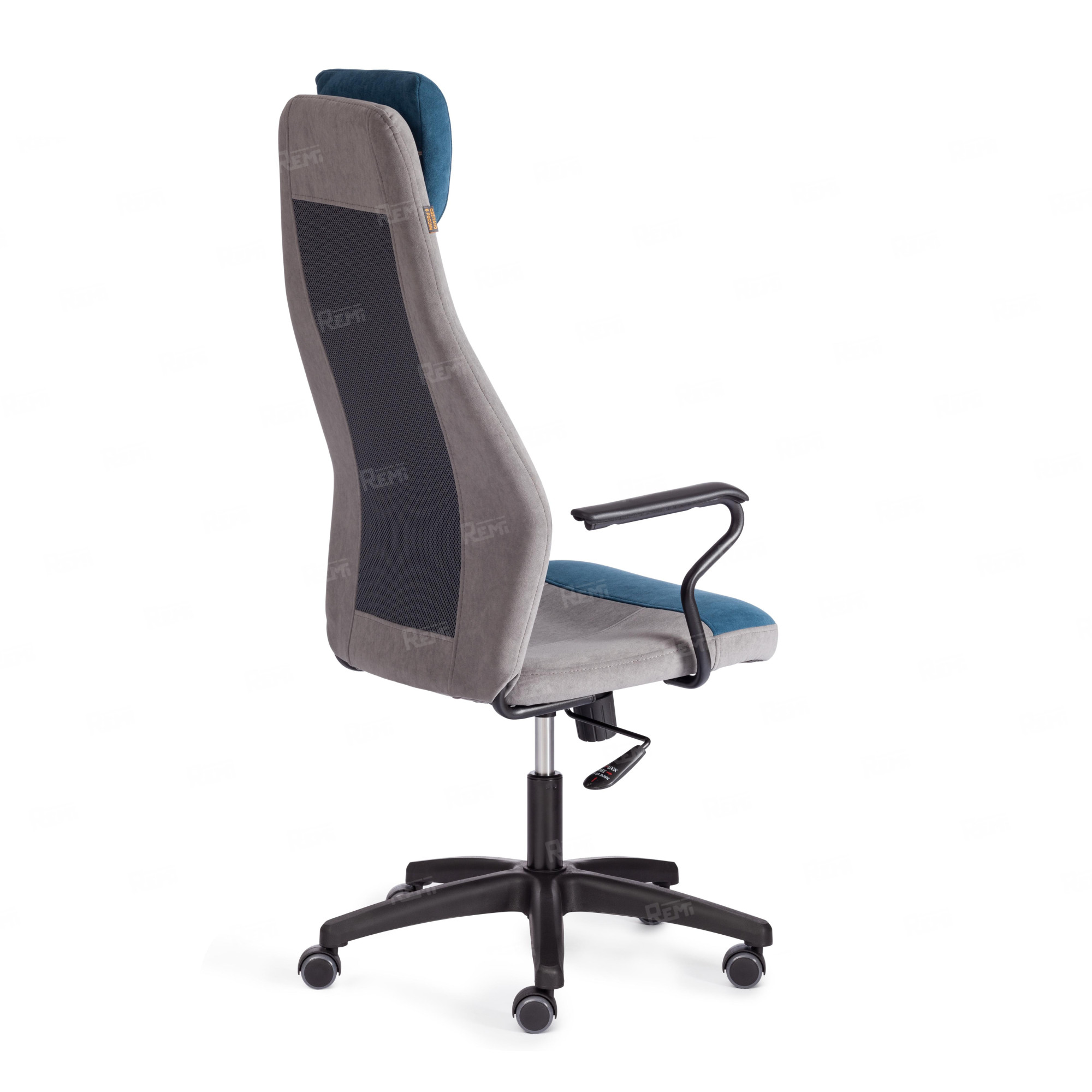 Кресло AVIATOR Синий/Серый, Флок (арт. 21645)