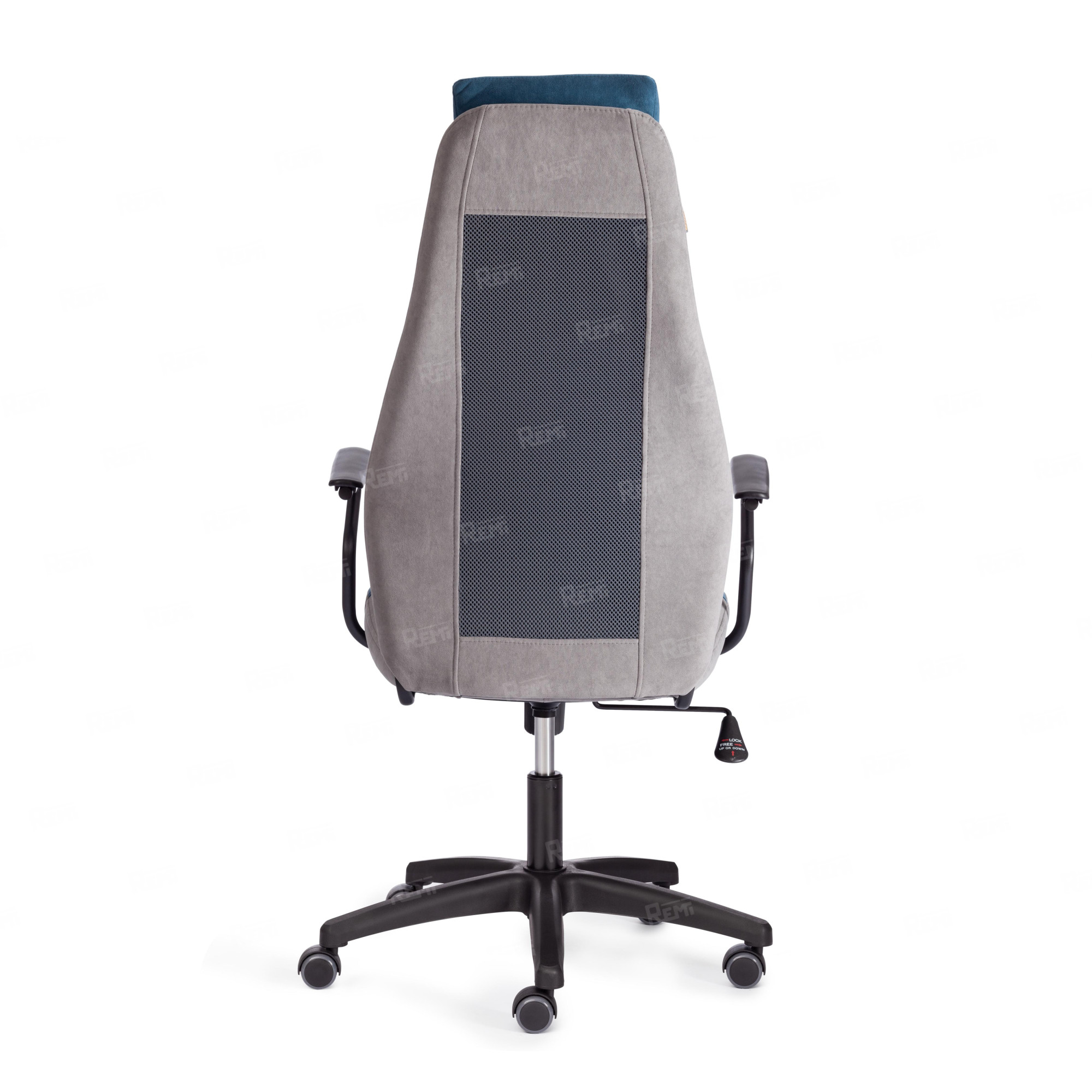 Кресло AVIATOR Синий/Серый, Флок (арт. 21645)