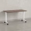 Стол складной, мобильный 1200x600x750 RM011-12x6 Дуб Апрельский шоколад/Белый
