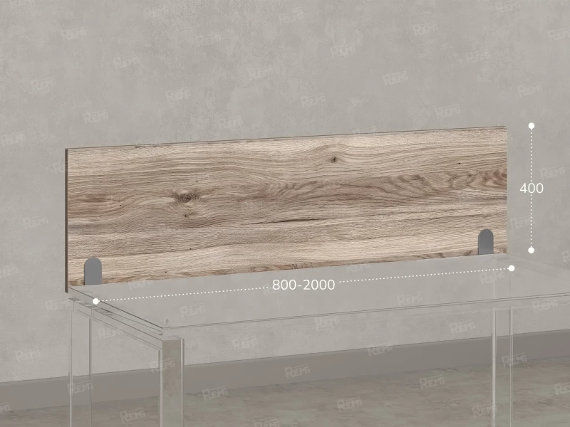 Экран-перегородка ЛДСП 1400x16x400 RM206-140x40 Дуб Маувелла