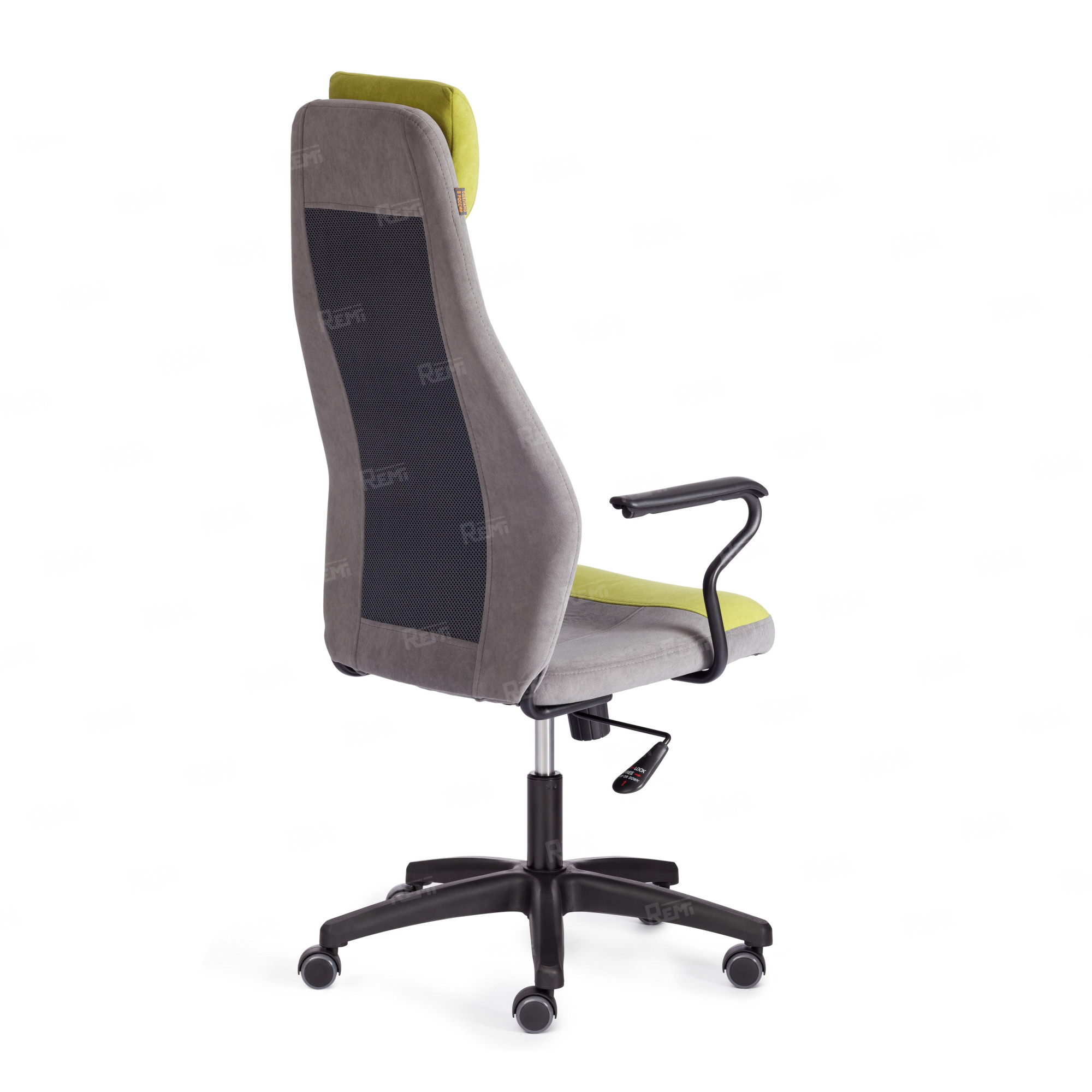 Кресло AVIATOR Олива/Серый, Флок (арт. 21646)