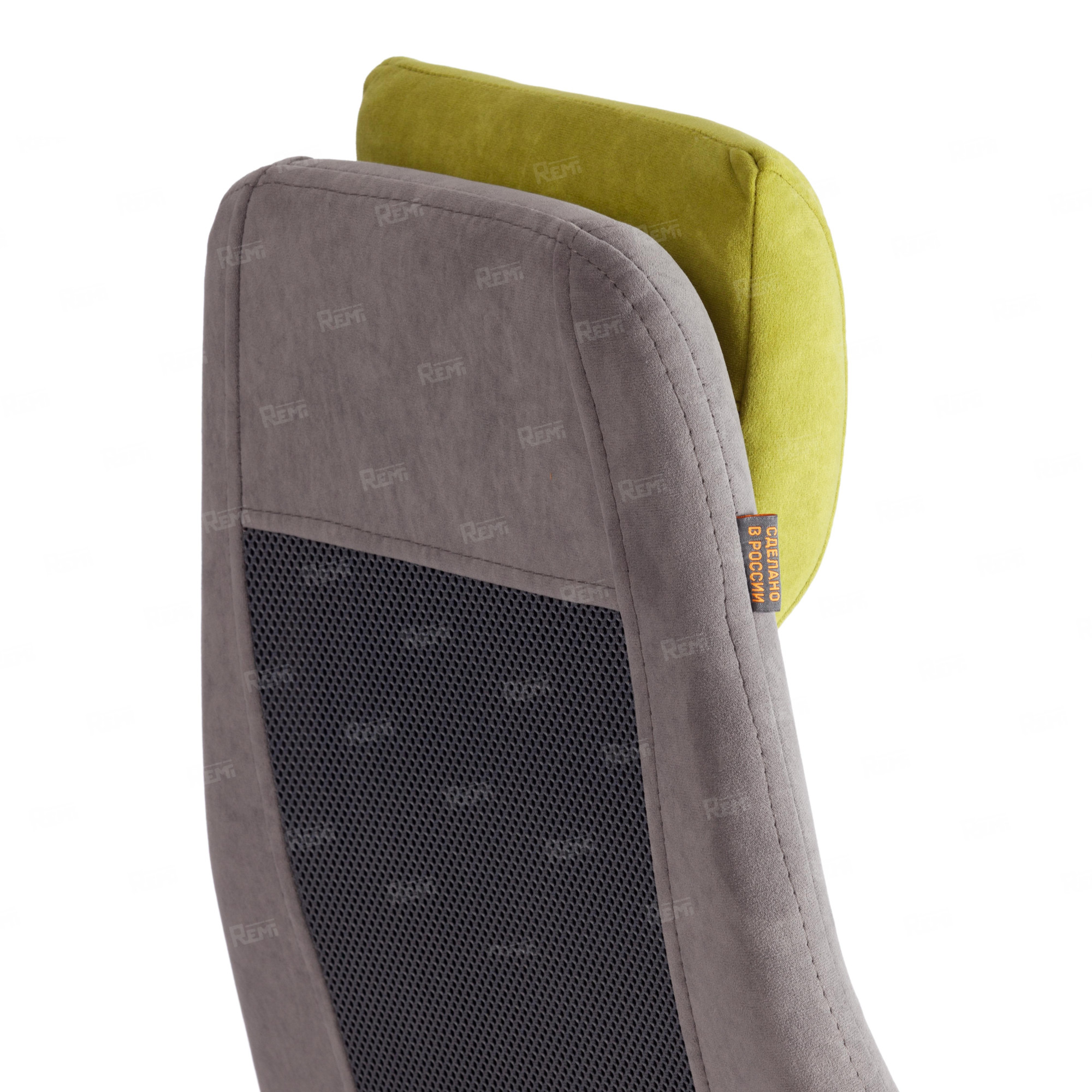 Кресло AVIATOR Олива/Серый, Флок (арт. 21646)