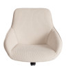 Кресло DUBLIN хром Молочный/Молочный, Вельвет (арт. 24324)