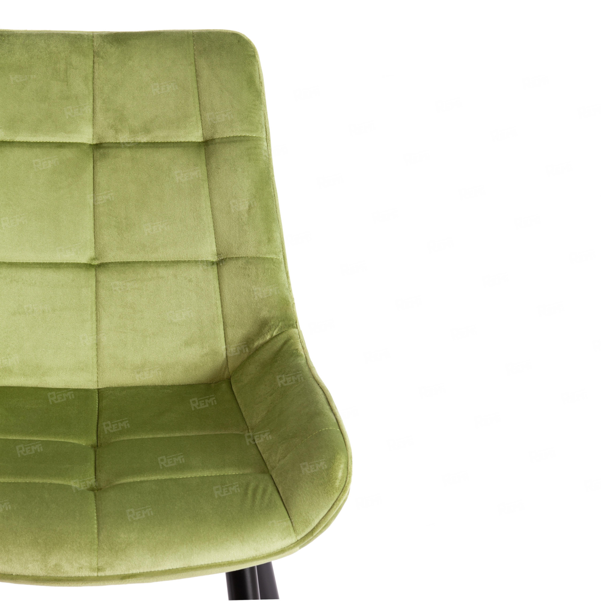 Стул ABRUZZO ( mod. 8060 ) Зеленый/Зеленый, Велюр (арт. 19599)