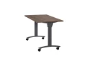 Стол складной, мобильный 1200x600x750 RM011-12x6 Дуб Апрельский шоколад/Серый