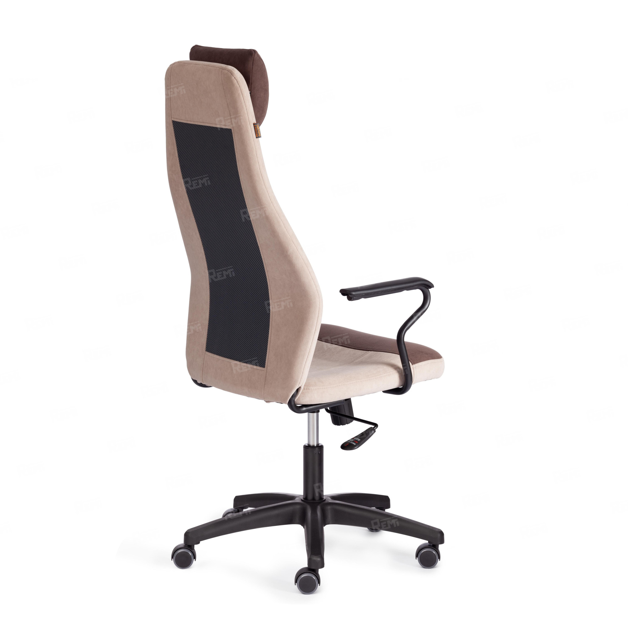 Кресло AVIATOR Коричневый/Бежевый, Флок (арт. 21647)