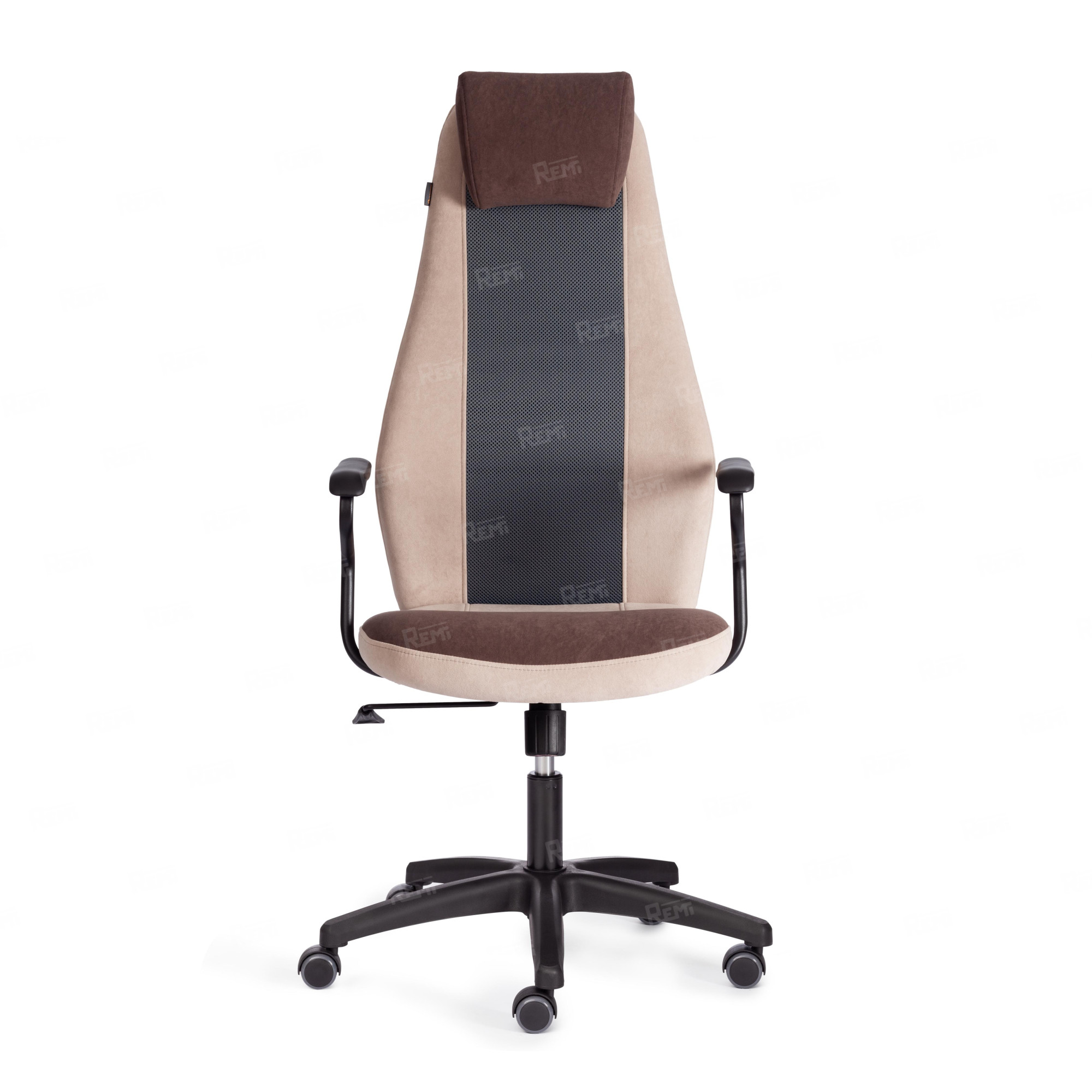 Кресло AVIATOR Коричневый/Бежевый, Флок (арт. 21647)