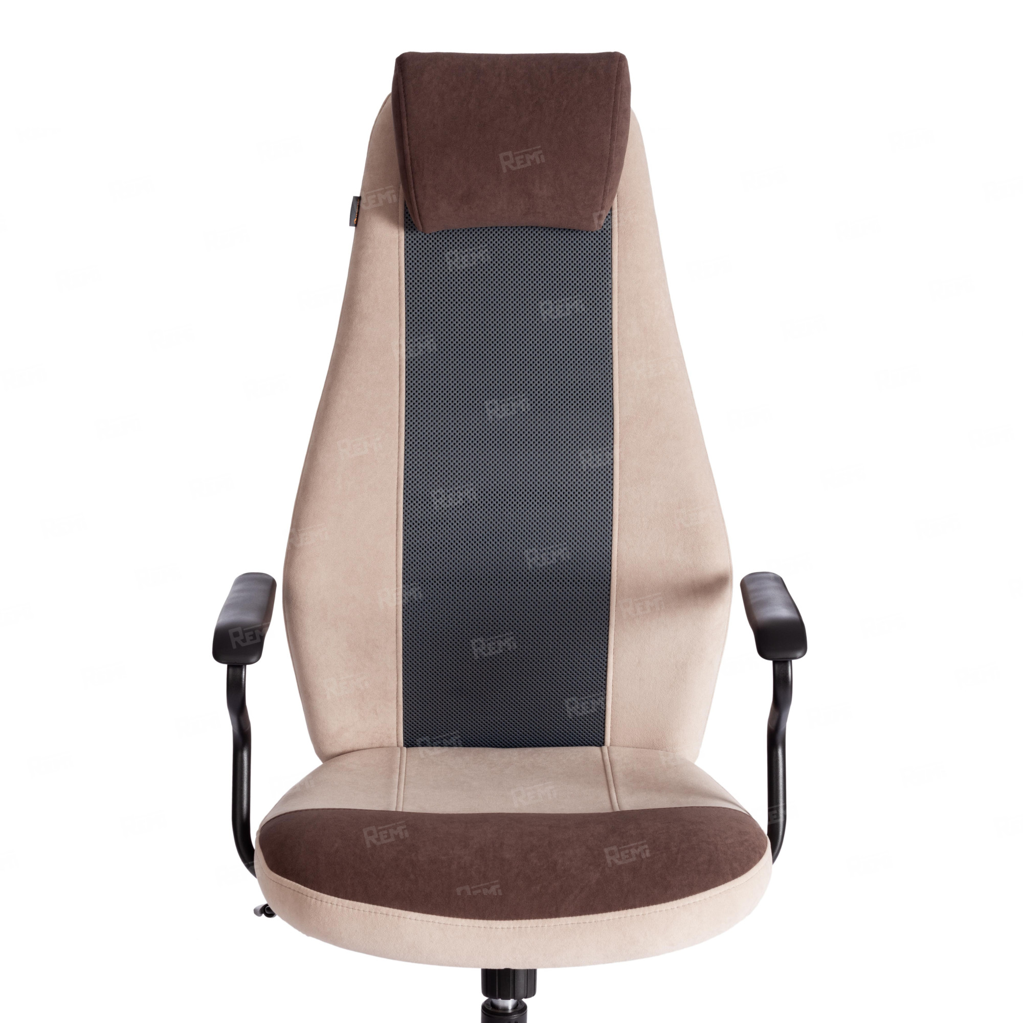 Кресло AVIATOR Коричневый/Бежевый, Флок (арт. 21647)