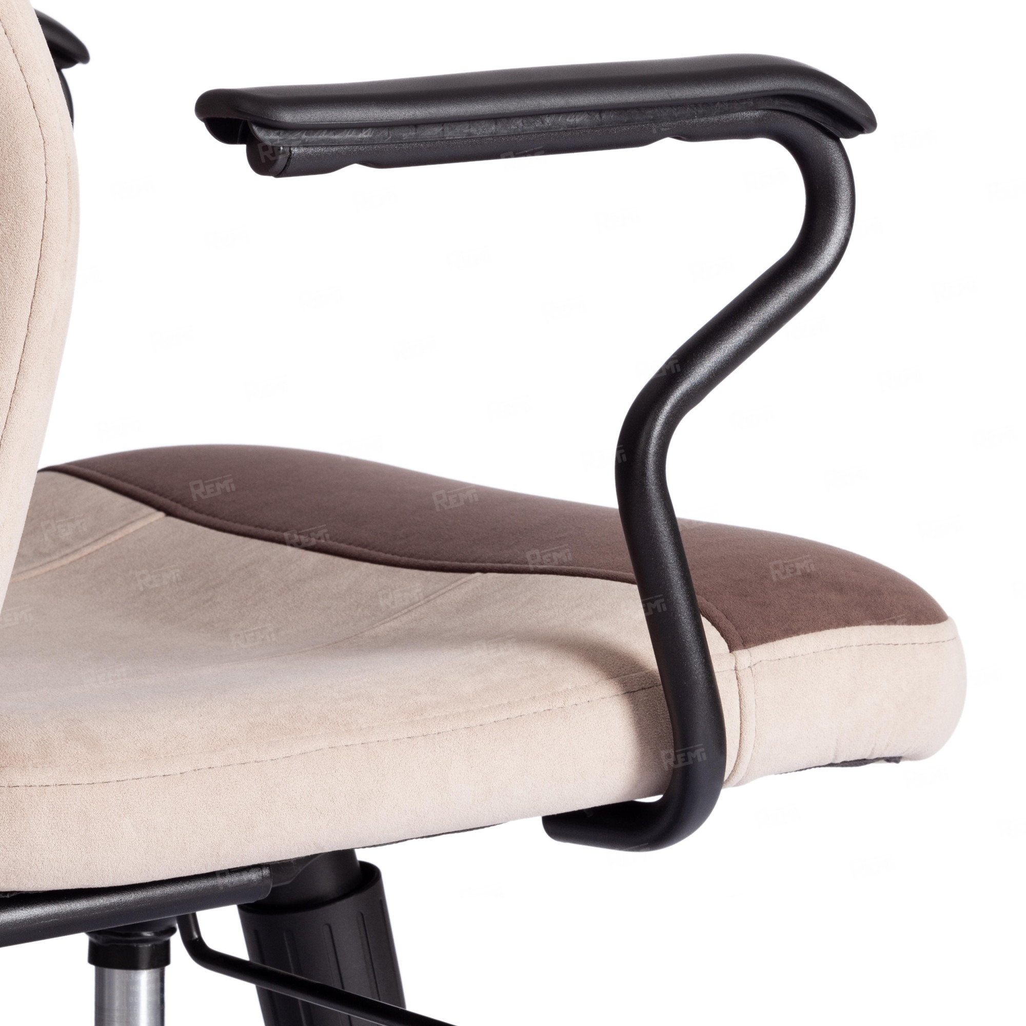 Кресло AVIATOR Коричневый/Бежевый, Флок (арт. 21647)