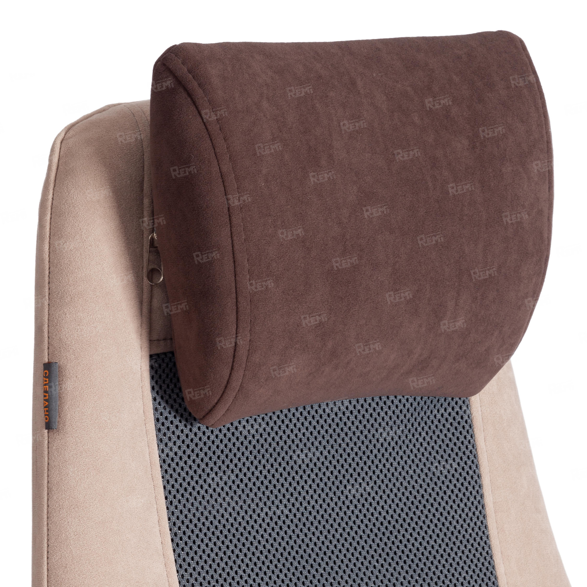 Кресло AVIATOR Коричневый/Бежевый, Флок (арт. 21647)