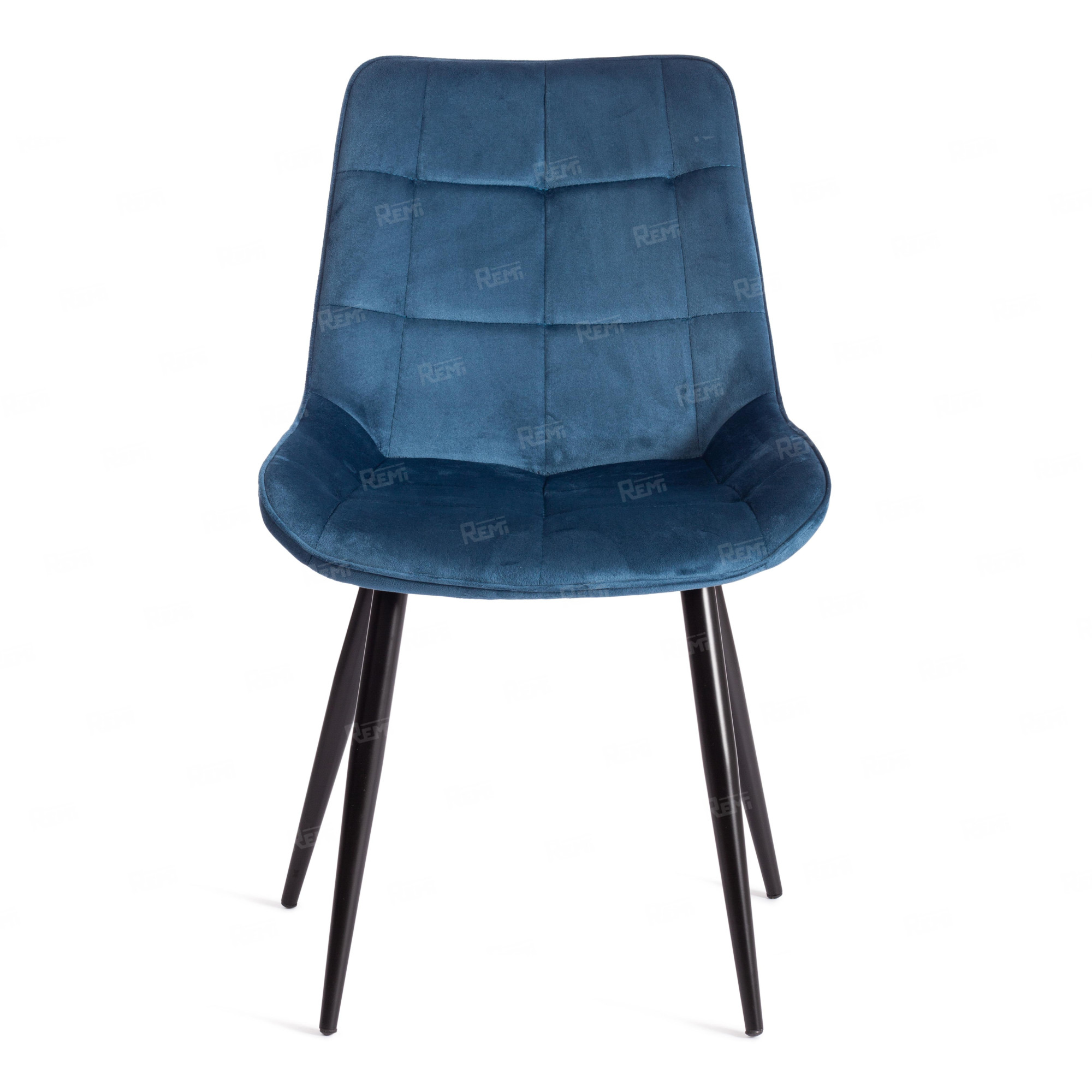 Стул ABRUZZO ( mod. 8060 ) Синий/Синий, Велюр (арт. 19603)