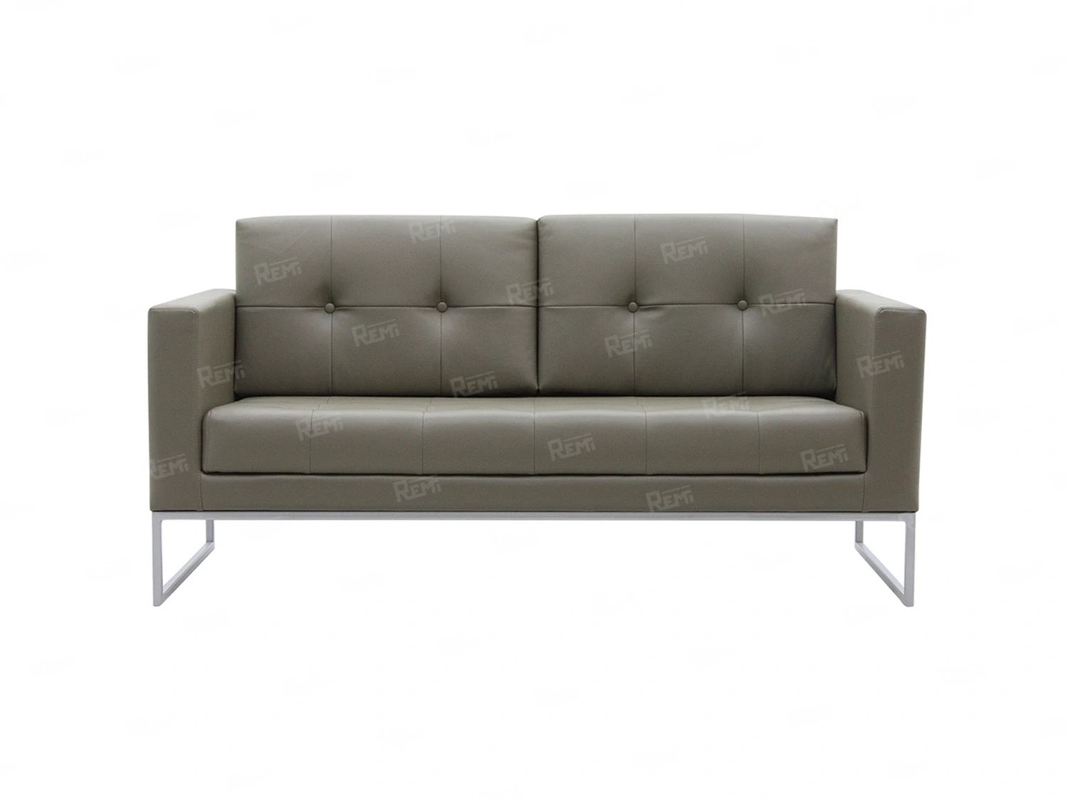 Диван Пан на 2 места цвет Серый