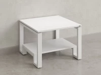 Журнальный стол с полкой 1000x600x550 RM181-10x6 Белый/Белый