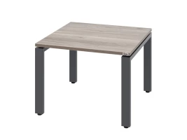 Журнальный стол с полкой 1200x800x550 RM183-12x8 Дуб Маувелла/Серый