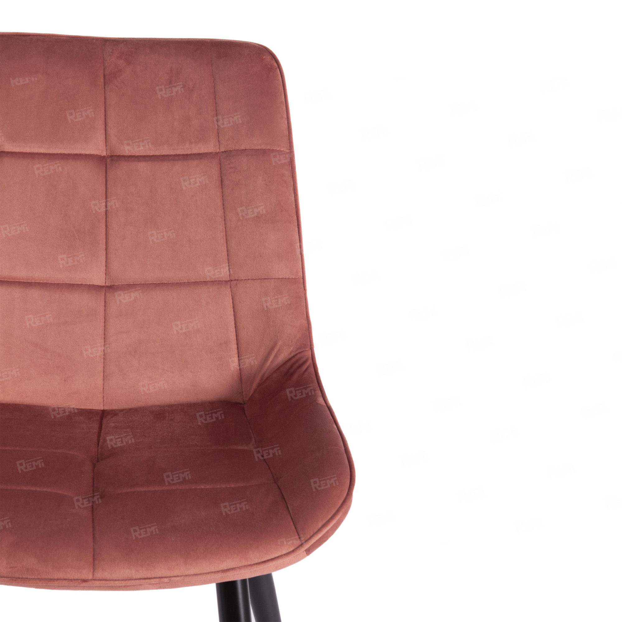 Стул ABRUZZO ( mod. 8060 ) Коралловый/Коралловый, Велюр (арт. 19600)