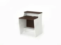 BRL RB082-80х80 Модуль прямой, низкий 800х748х960 Венге/Белый