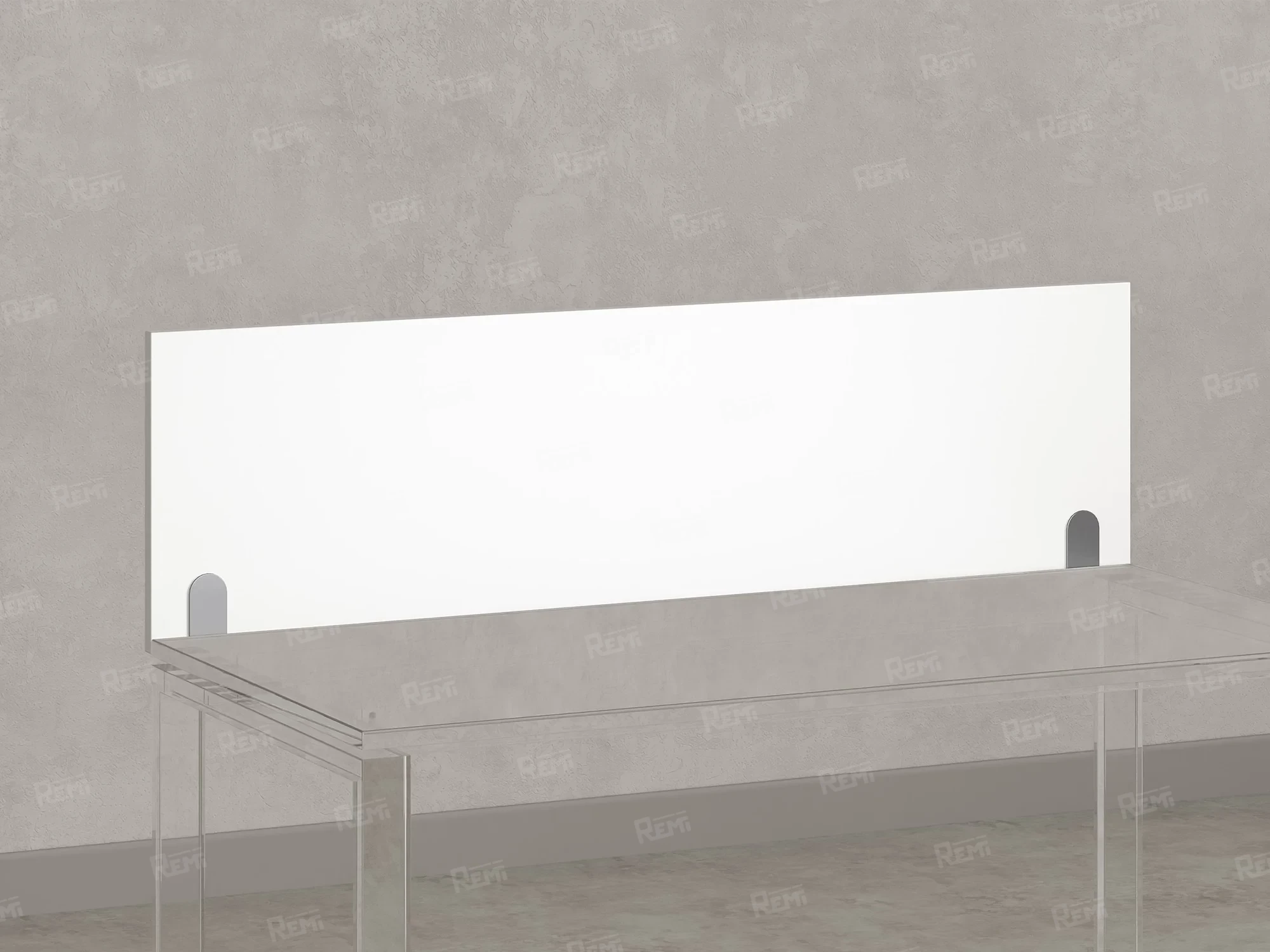 Экран-перегородка ЛДСП 1400x16x400 RM206-140x40 Белый