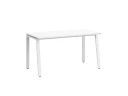 Стол прямой на Л-образных опорах 2000x700x750 RM004-20x7 Белый/Белый