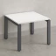 Журнальный стол с полкой 1200x600x550 RM183-12x6 Белый/Серый