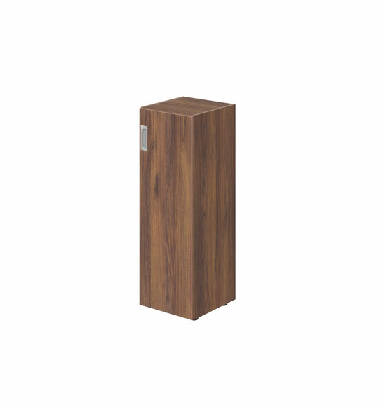 Шкаф узкий, RE117 З/С ХДФ 39,9x42x120 см Орех Вармия/Орех Вармия, Серия Еврова | Europe