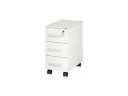 Тумба мобильная,3 ящика 300x500x600 RM123-30x50 Белый/Белый