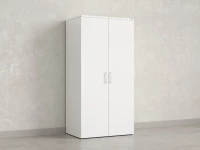 Гардероб, на регулируемых опорах, штанга, 1 полка 900x600x1800 RM159-90x60 Белый/Белый