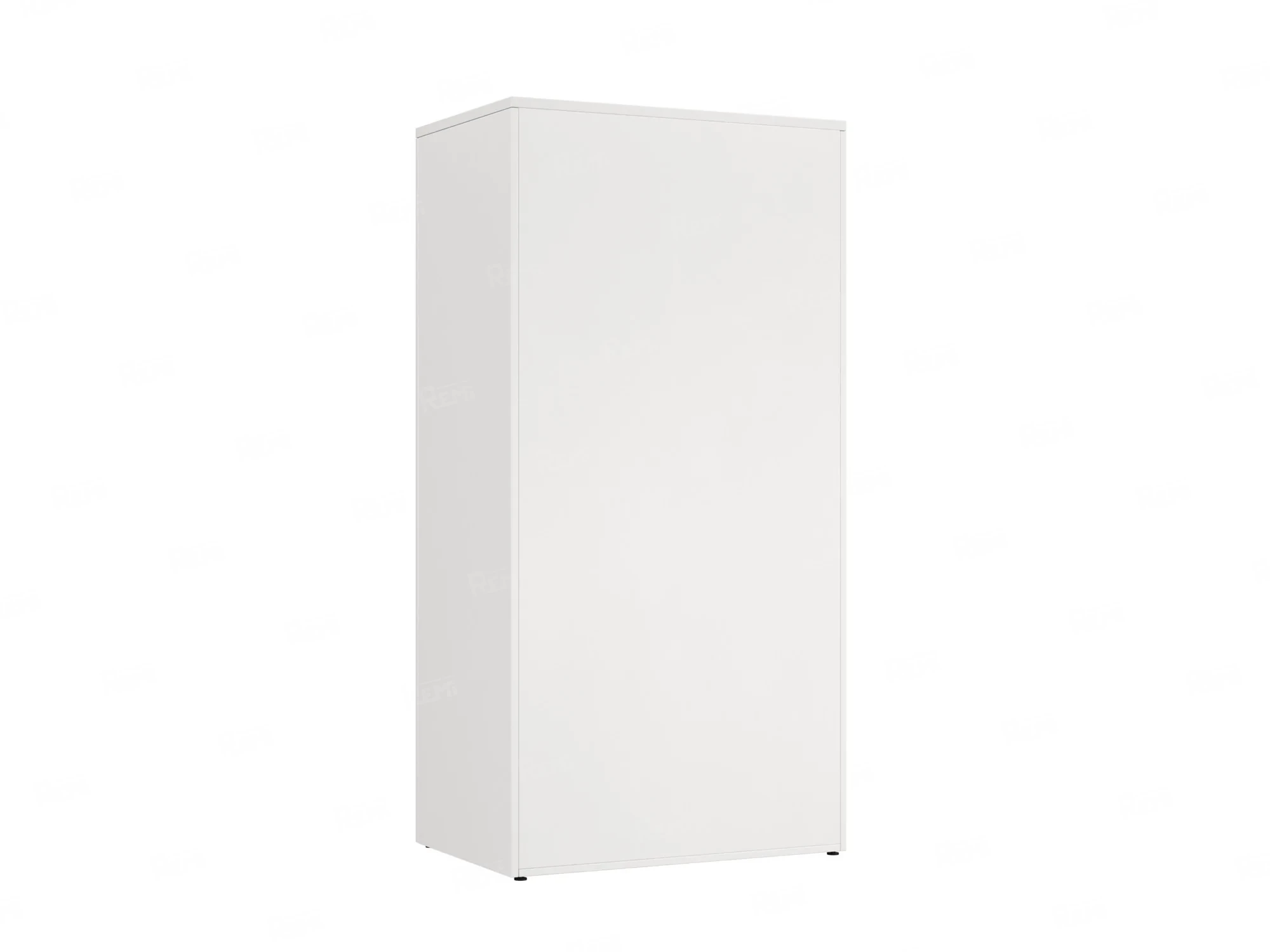 Гардероб, на регулируемых опорах, штанга, 1 полка 900x600x1800 RM159-90x60 Белый/Белый