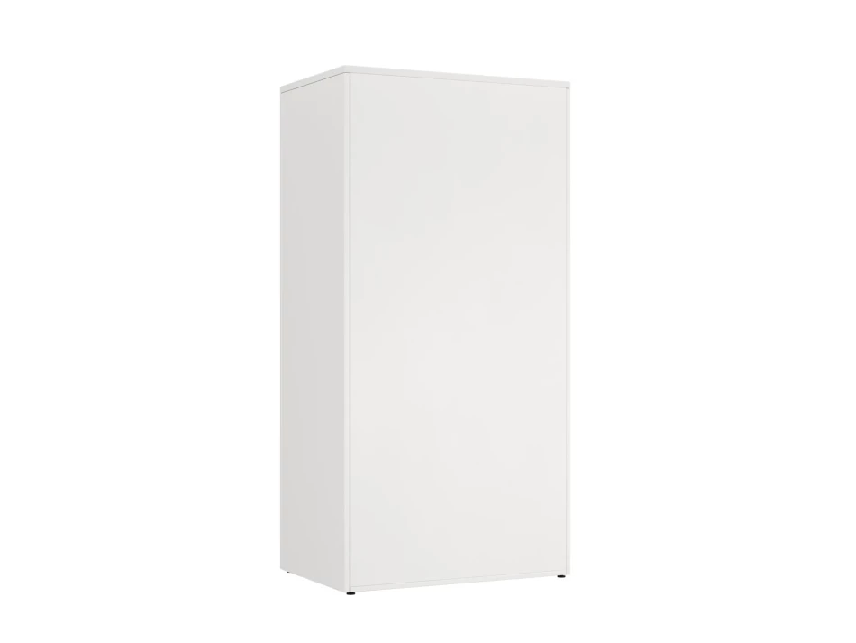 Гардероб, на регулируемых опорах, штанга, 1 полка 900x600x1800 RM159-90x60 Белый/Белый