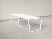 Cтол для переговоров, на V-обазном каркасе 2000x1200x750 RM082-200x120 Белый/Белый