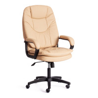 19378 Кресло COMFORT LT Бежевый/Бежевый, Экокожа