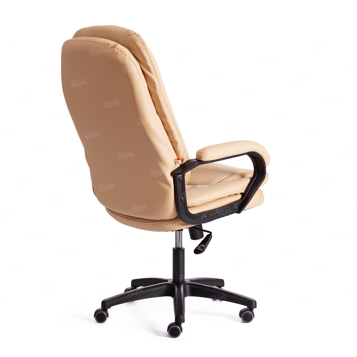 19378 Кресло COMFORT LT Бежевый/Бежевый, Экокожа