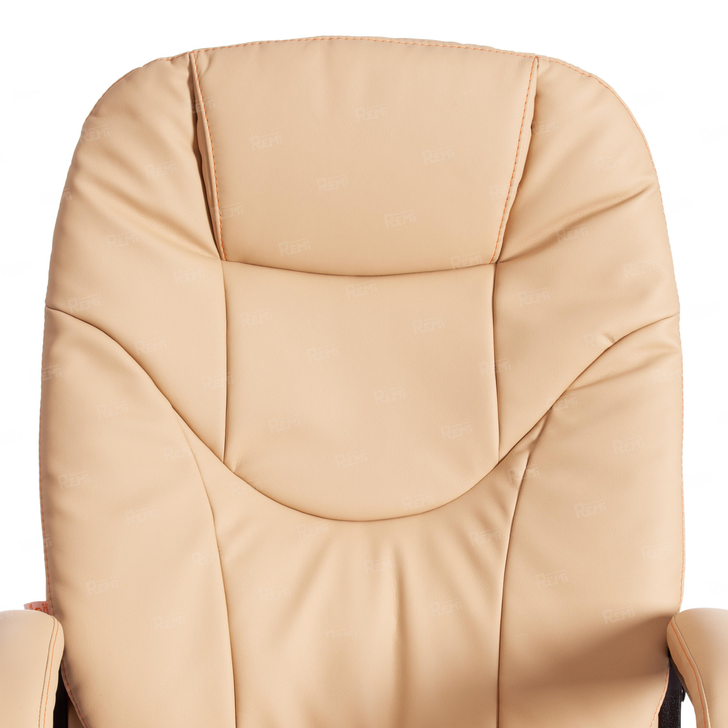 19378 Кресло COMFORT LT Бежевый/Бежевый, Экокожа