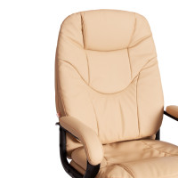 19378 Кресло COMFORT LT Бежевый/Бежевый, Экокожа