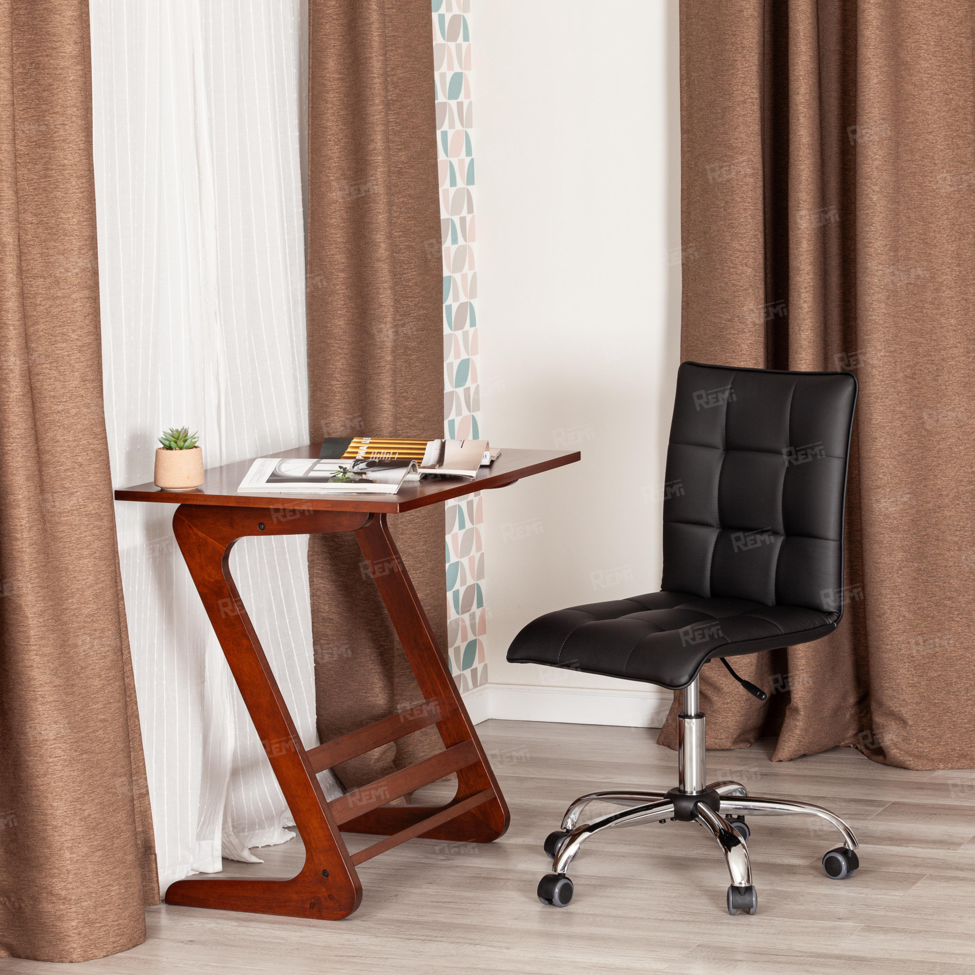 Кресло ZERO Черный/Черный, Экокожа (арт. 12250)