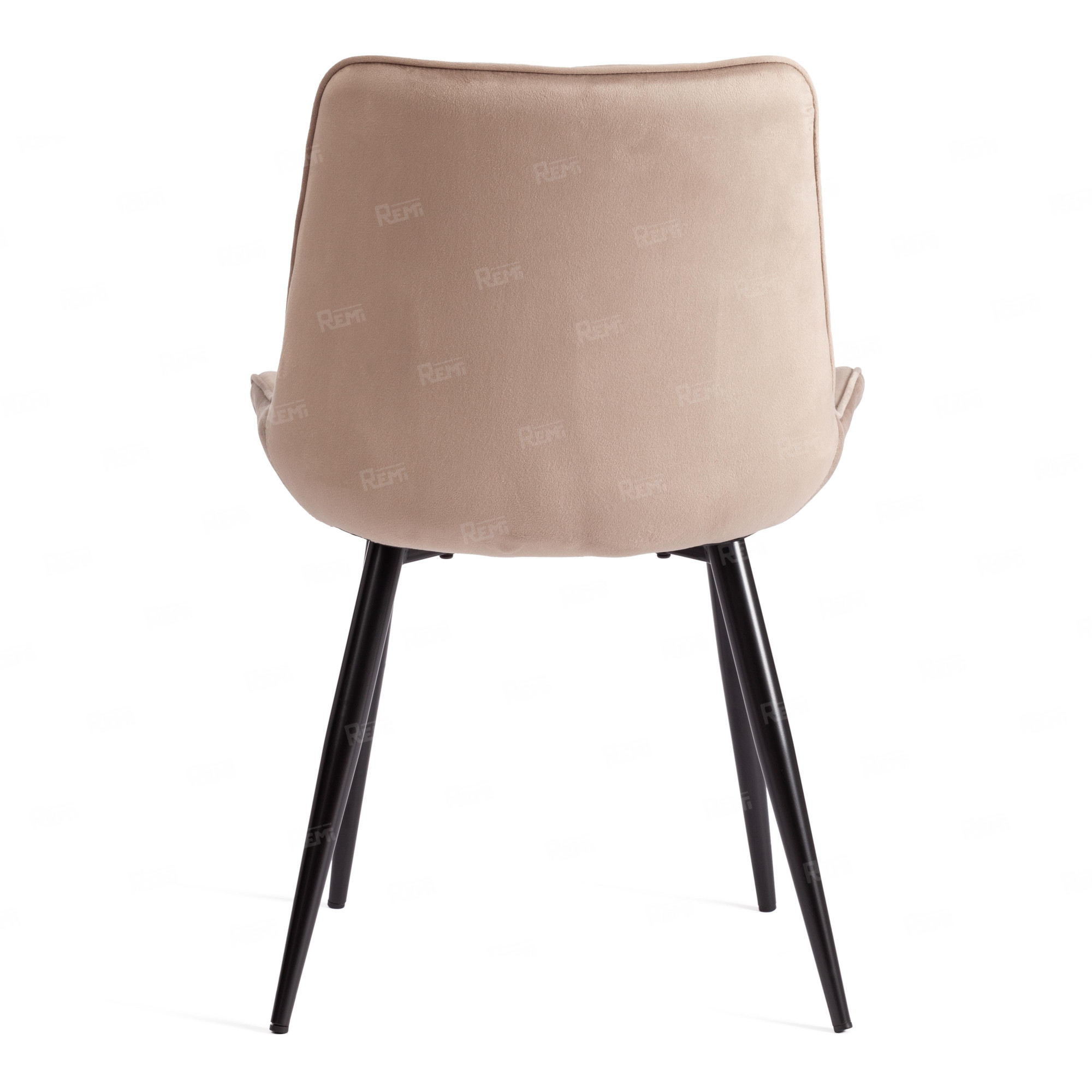 Стул ABRUZZO ( mod. 8060 ) Бежевый/Бежевый, Велюр (арт. 21390)