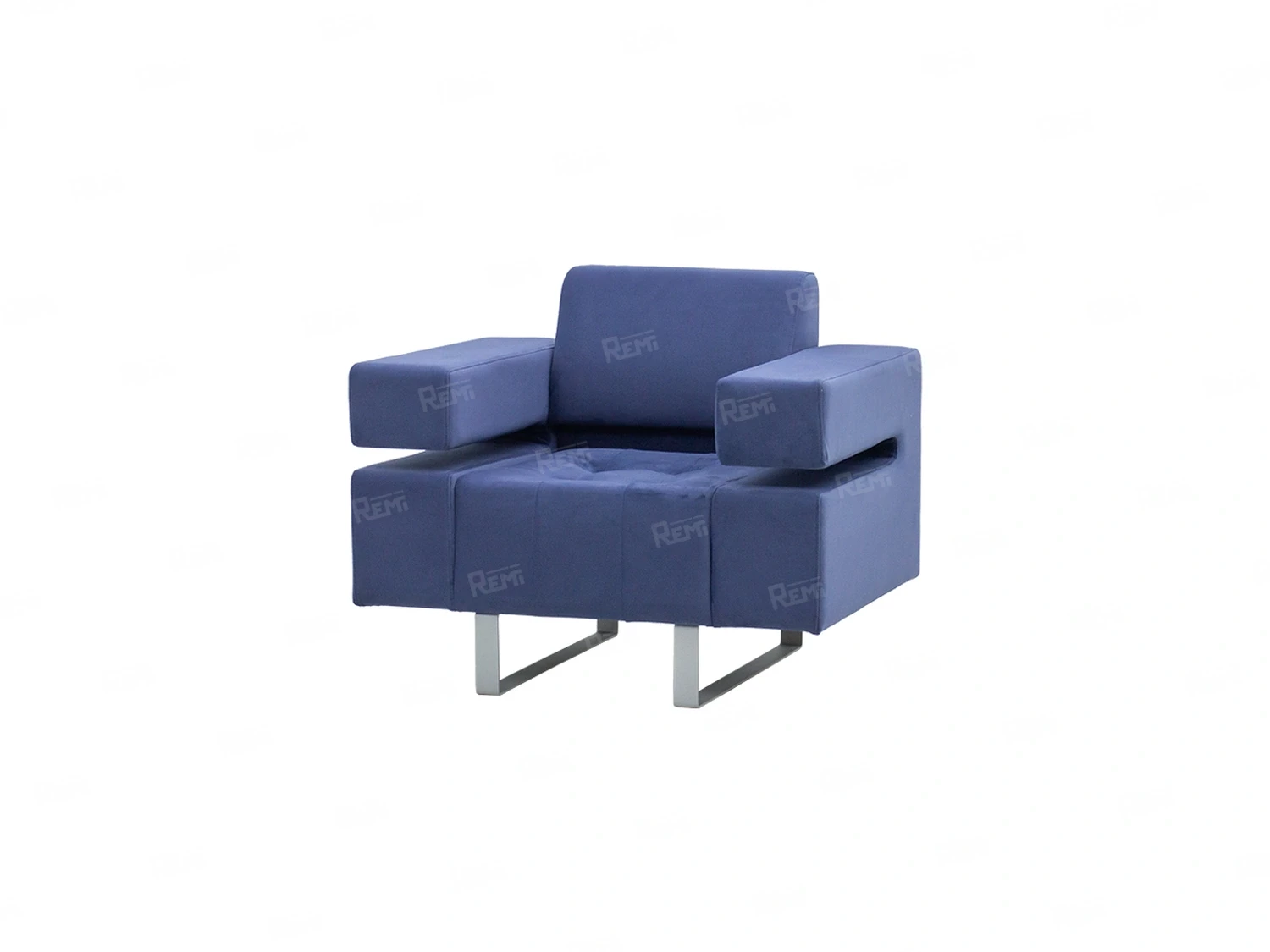 Кресло Посейдон на 1 место цвет Синий