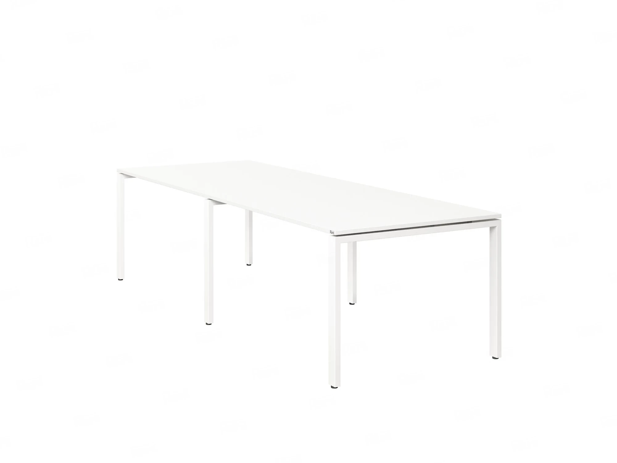 Cтол для переговоров, на П-образном каркасе 2100x1450x750 RM080-210x145 Белый/Белый