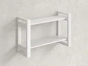 Полка настенная 900x300x500 RM194-90x30 Белый/Белый