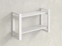 Полка настенная 900x300x500 RM194-90x30 Белый/Белый