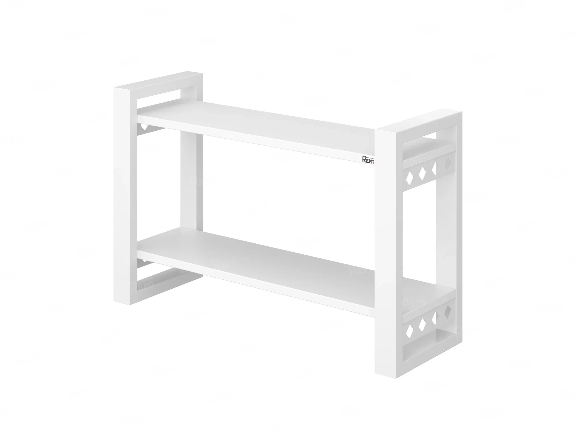 Полка настенная 900x300x500 RM194-90x30 Белый/Белый