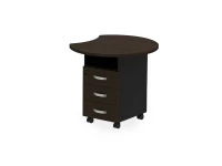 BRL RB088-77х86R Тумба приставная правая 770х860х740 Венге/Черный