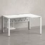 Стол угловой, экран металл, П-опора, правый 1800x800/1000x750, RM058-18x8-10 Белый/Белый