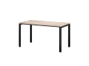 Стол прямой на П-образных опорах 1000x600x750 RM001-10x6 Дуб Маувелла/Черный